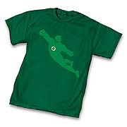 Green Lantern Silhouette Green T-Shirt